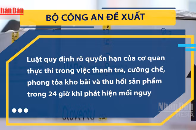 [Video] Đề xuất thanh tra đột xuất cơ sở thực phẩm không cần báo trước