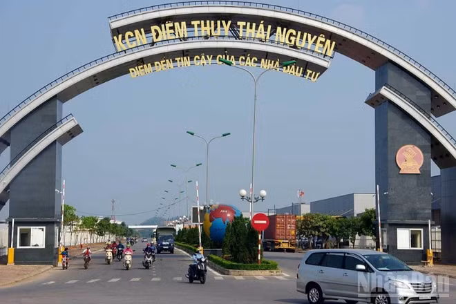 Khu công nghiệp Điềm Thụy, Thái Nguyên. (Ảnh: CTV)