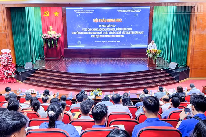 Quang cảnh hội thảo. (Ảnh: BÁ DŨNG)