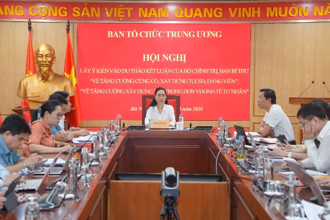 Quang cảnh hội nghị. 