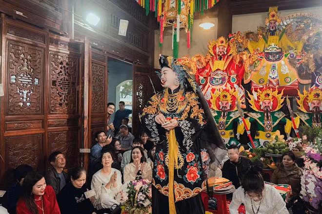 Năm 2016, Thực hành Tín ngưỡng thờ Mẫu Tam phủ của người Việt được UNESCO ghi danh vào danh sách Di sản văn hóa phi vật thể đại diện của nhân loại. (Ảnh: NVCC)
