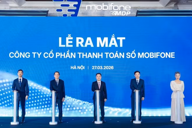 Lễ ra mắt Công ty cổ phần Thanh toán số MobiFone.