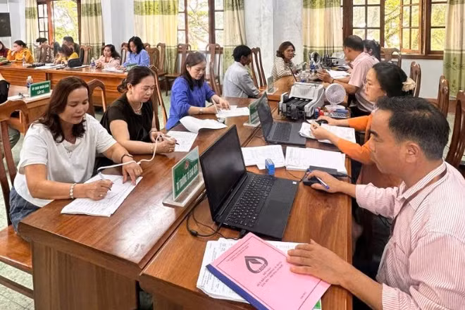 Mạng lưới điểm giao dịch của Ngân hàng Chính sách xã hội An Khê giải ngân nhanh , cho vay vốn ưu đãi thuận lợi.