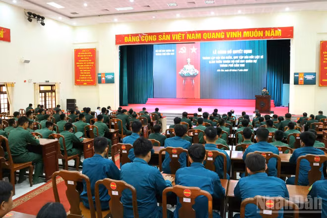 Quang cảnh buổi lễ.