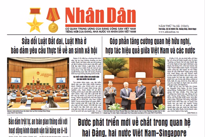 Báo Nhân Dân số 25845