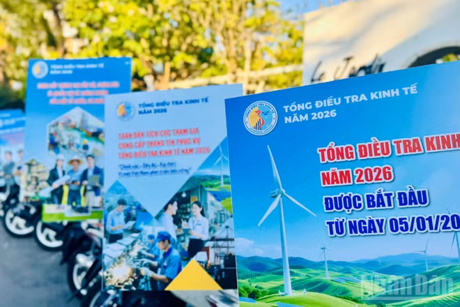 Tổng điều tra kinh tế là một trong ba cuộc Tổng điều tra thống kê quốc gia có quy mô lớn. (Ảnh: HNV)