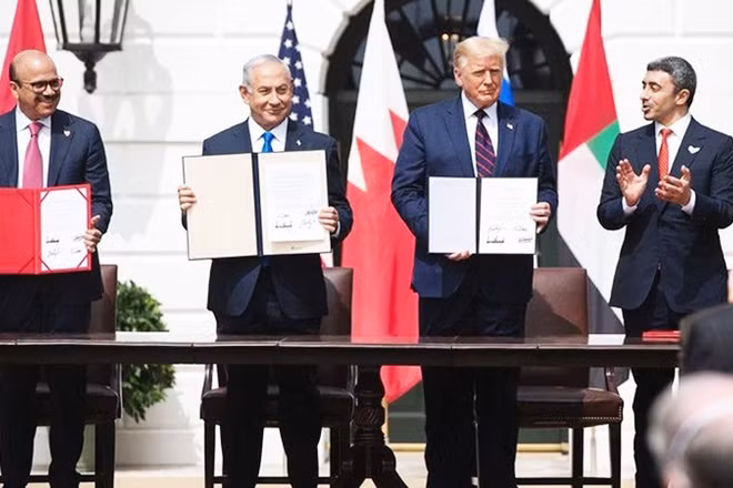 Hiệp định Abraham được ký kết năm 2020. 