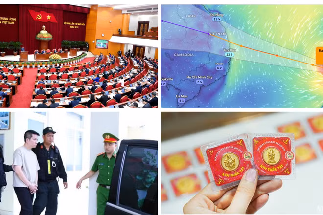 Tin nổi bật ngày 5/11: Khai mạc Hội nghị lần thứ 14 Ban Chấp hành Trung ương Đảng khóa XIII; Bão số 13 tăng cấp, giật cấp 17 ở Biển Đông