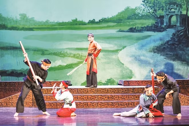 Các vở chèo cổ của Nhà hát Chèo Hà Nội thu hút nhiều tầng lớp khán giả.