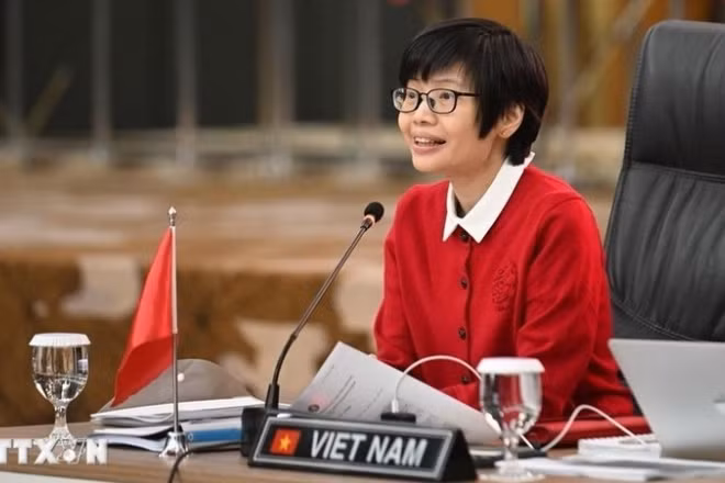 Đại sứ Tôn Thị Ngọc Hương. (Ảnh: TTXVN)