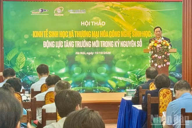 Kinh tế sinh học đang vươn lên trở thành một trụ cột chiến lược cốt lõi định hình lại mô hình tăng trưởng của nhiều quốc gia, trong đó có Việt Nam. (Ảnh: HNV)