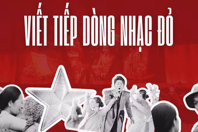 Viết tiếp dòng "nhạc Đỏ"