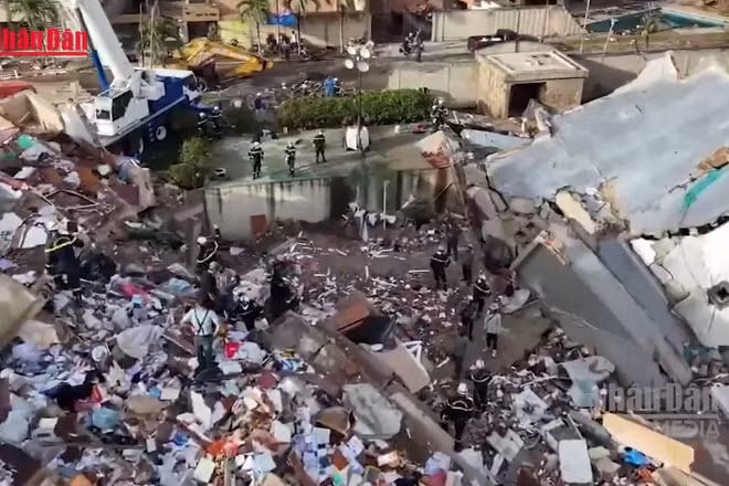 [Video] Đoàn cứu nạn Bộ Công an Việt Nam tìm thấy thêm 7 thi thể nạn nhân tại Venezuela