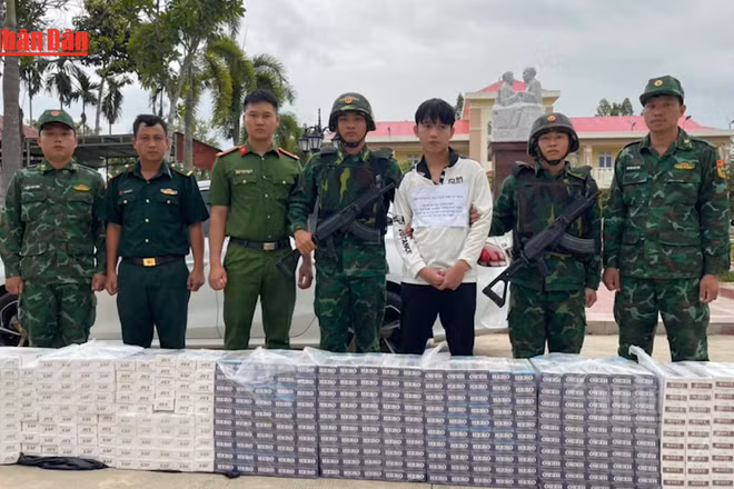 [Video] Bắt giữ ô tô vận chuyển gần 4.000 bao thuốc lá ngoại nhập lậu tại Tây Ninh