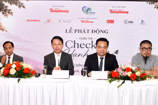 Lễ phát động cuộc thi "Check-in Hạnh phúc". (Ảnh: TP)