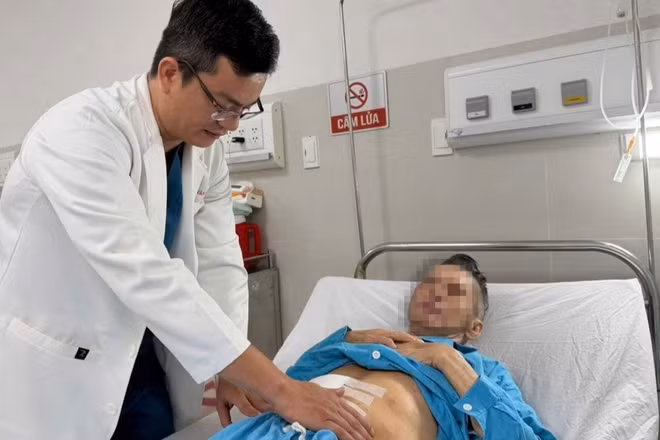 Hiện sức khỏe bệnh nhân đã qua cơn nguy kịch. (Ảnh: Bệnh viện cung cấp)