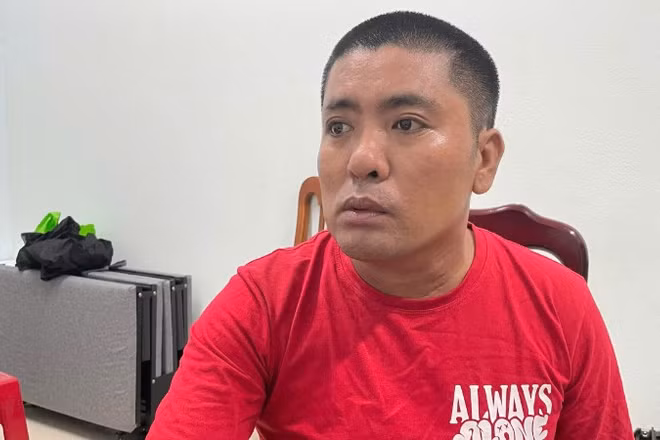 Đối tượng Lê Văn Thành. (Ảnh: Công an cung cấp)