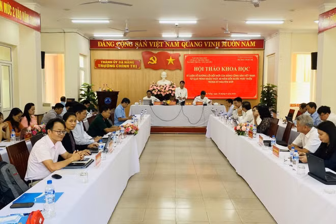 Quang cảnh hội thảo. (Ảnh: TẤN TOÀN)
