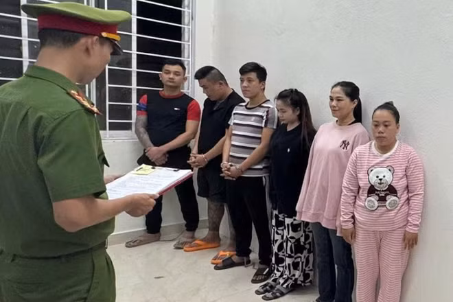 Đà Nẵng khởi tố nhóm đối tượng sử dụng hung khí gây rối trật tự công cộng. (Ảnh: Công an cung cấp)