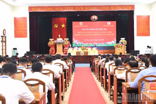 Toàn cảnh hội thảo. (Ảnh: ANH ĐÀO)