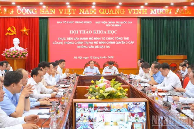 Quang cảnh hội thảo. (Ảnh: HẢI ĐĂNG)