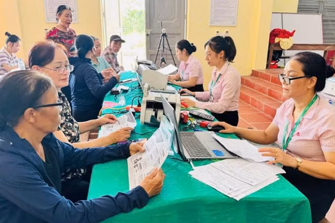 Hệ thống điểm giao dịch tín dụng chính sách của tỉnh Bắc Ninh luôn hoạt động thông suốt.