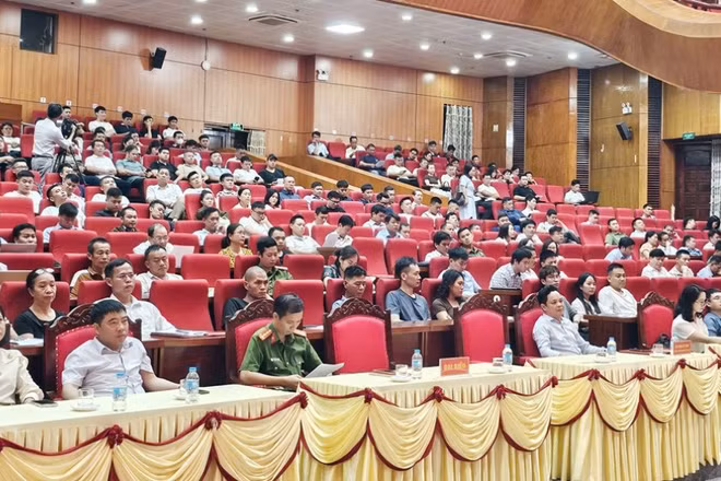Hơn 700 học viên tham dự hội nghị tập huấn. (Ảnh: LT)