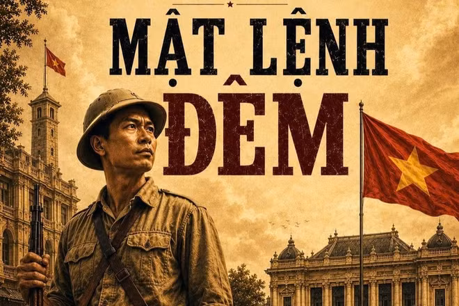 Thực cảnh lịch sử "Mật lệnh đêm" diễn ra vào 20 giờ 30 phút, ngày 3/7, tại Bảo tàng Công an Hà Nội.