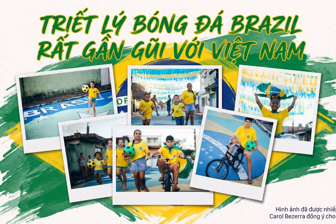 "Đối với người Brazil, mỗi trận đấu giống như một chuyến tàu lượn của cảm xúc"