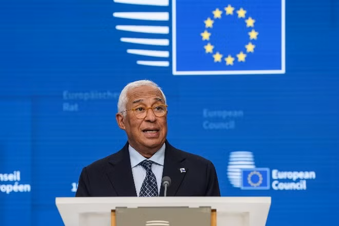Chủ tịch Hội đồng châu Âu Antonio Costa.