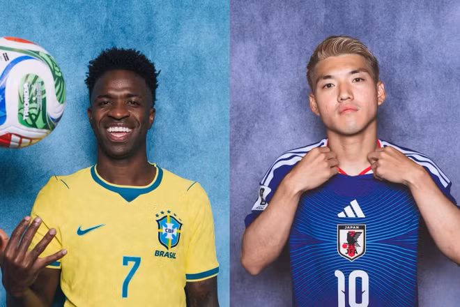 Brazil hay Nhật Bản sẽ đi tiếp? Ảnh: FIFA