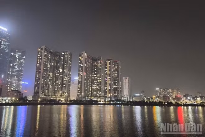 Một góc đô thị phường Cầu Giấy, Hà Nội. (Ảnh: ĐẶNG HƯƠNG)