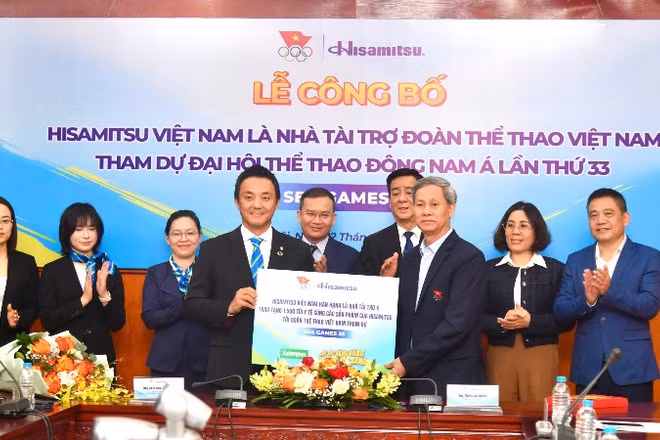 Hisamitsu sẽ hỗ trợ Đoàn thể thao Việt Nam tại SEA Games 33.