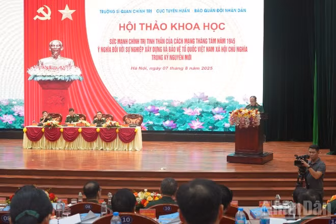 Quang cảnh hội thảo.