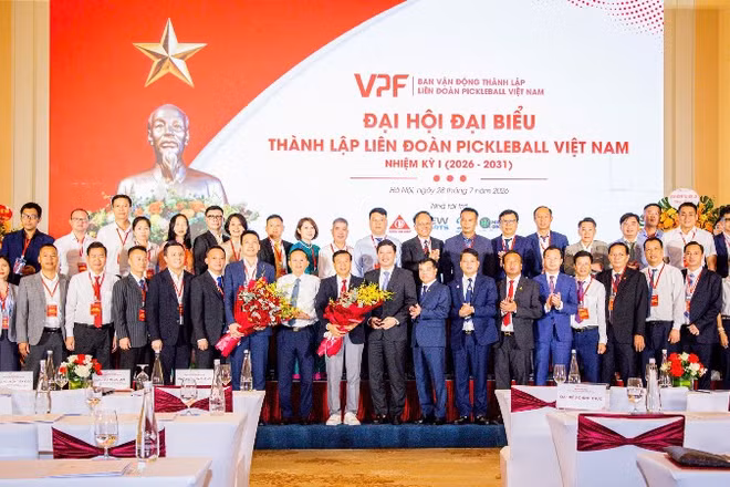 Đại hội đã bầu Ban Chấp hành Liên đoàn Pickleball Việt Nam nhiệm kỳ I (2026-2031) gồm 37 ủy viên. 