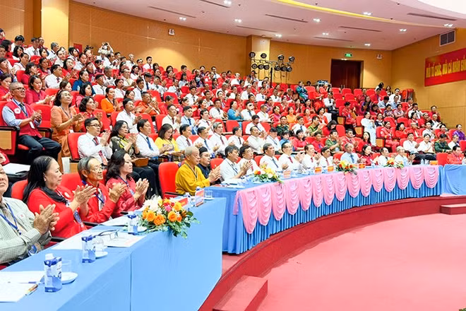 Đại biểu tham dự Đại hội. 