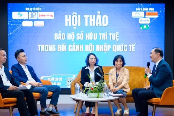 Tọa đàm chuyên sâu "Sở hữu trí tuệ trước áp lực hội nhập và chuyển đổi số". (Ảnh: PV)