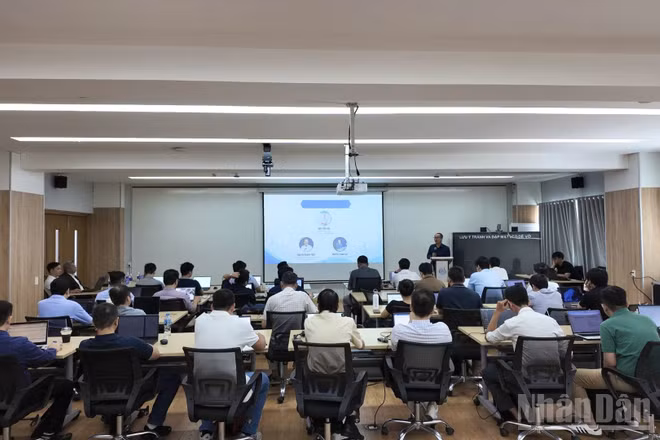 Các đại biểu tham gia khóa đào tạo. (Ảnh: PV)
