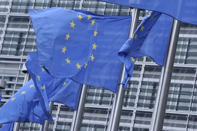 Trụ sở Ủy ban châu Âu tại Brussels, Bỉ. (Ảnh: THX)