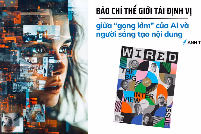 Báo chí thế giới tái định vị giữa "gọng kìm" của AI và người sáng tạo nội dung