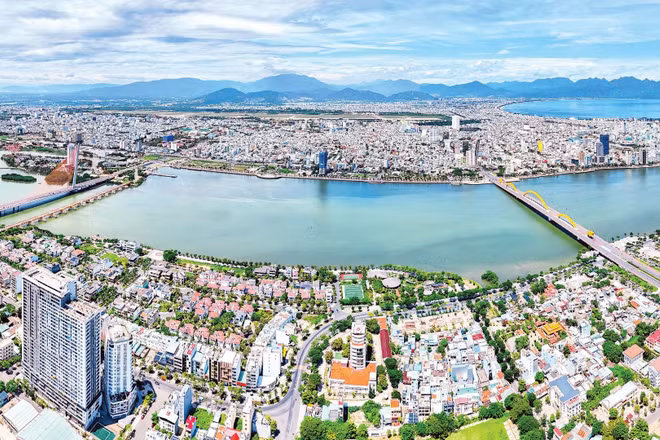 Một góc thành phố Đà Nẵng. (Ảnh CÔNG MINH)