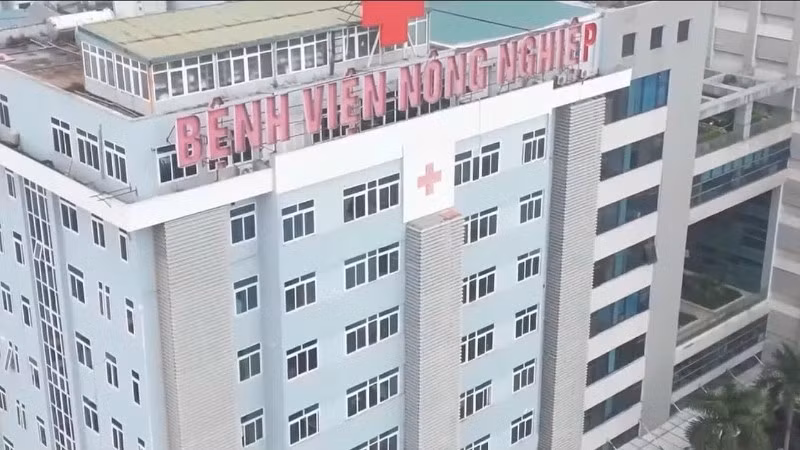Bệnh viện đa khoa Nông nghiệp. (Ảnh: BVCC)