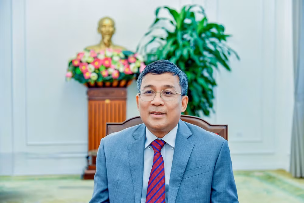 Thứ trưởng Thường trực Bộ Ngoại giao Nguyễn Minh Vũ. 
