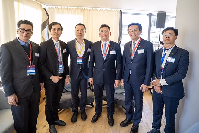 Đoàn công tác của Ủy ban nhân dân Thành phố Hồ Chí Minh gặp và làm việc với đại diện Tập đoàn Biance. (Ảnh: HCMC C4IR).