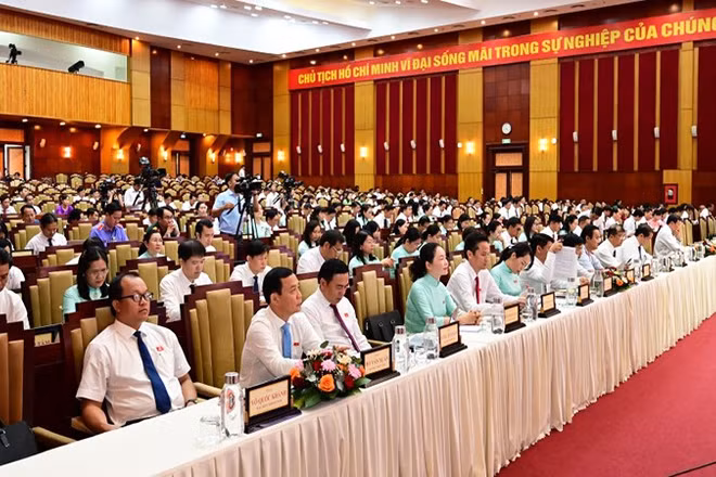 Một góc quang cảnh kỳ họp.