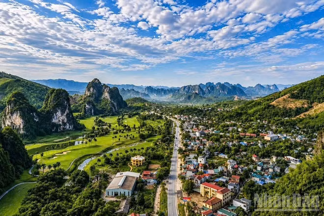 Diện mạo mới xã Lương Sơn hôm nay.