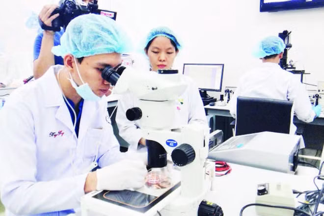 Hoạt động nghiên cứu khoa học và công nghệ tại Đại học Quốc gia Thành phố Hồ Chí Minh.