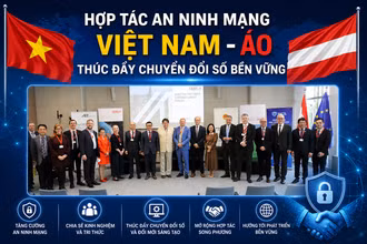 Việt Nam-Áo tăng cường hợp tác an ninh mạng trong kỷ nguyên số
