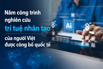 Năm công trình nghiên cứu trí tuệ nhân tạo của người Việt được công bố quốc tế