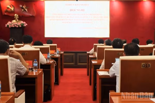 Toàn cảnh hội nghị. (Ảnh: Vũ Tân)
